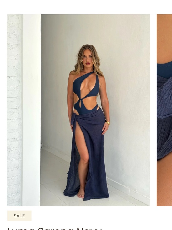 Rogue Season Other - NWT Rogue Season Luma Sarong Navy